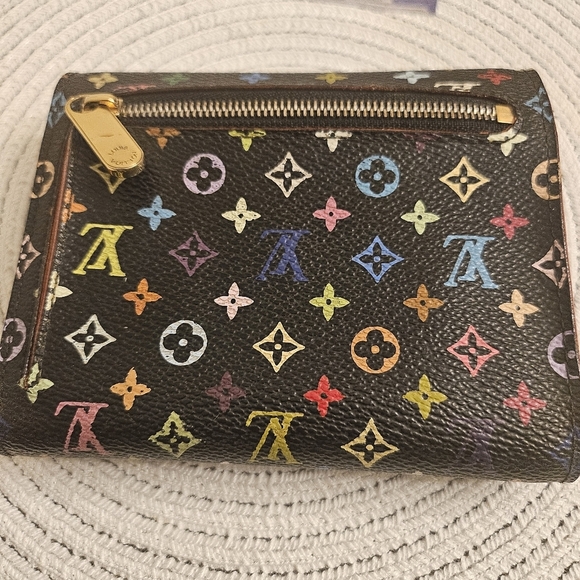 Louis Vuitton Black Multicolor Koala Wallet – Murakami Era Y2K - Picture 2 of 12